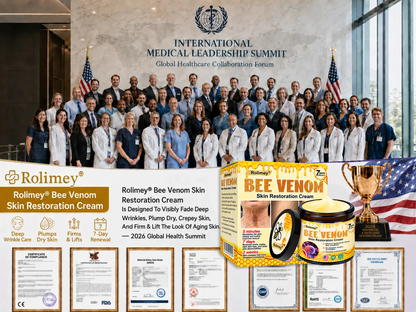 🥳Official Brand Shop丨Rolimey® Bee venom Pro Comprehensive Cream—Tightening for Skin Types