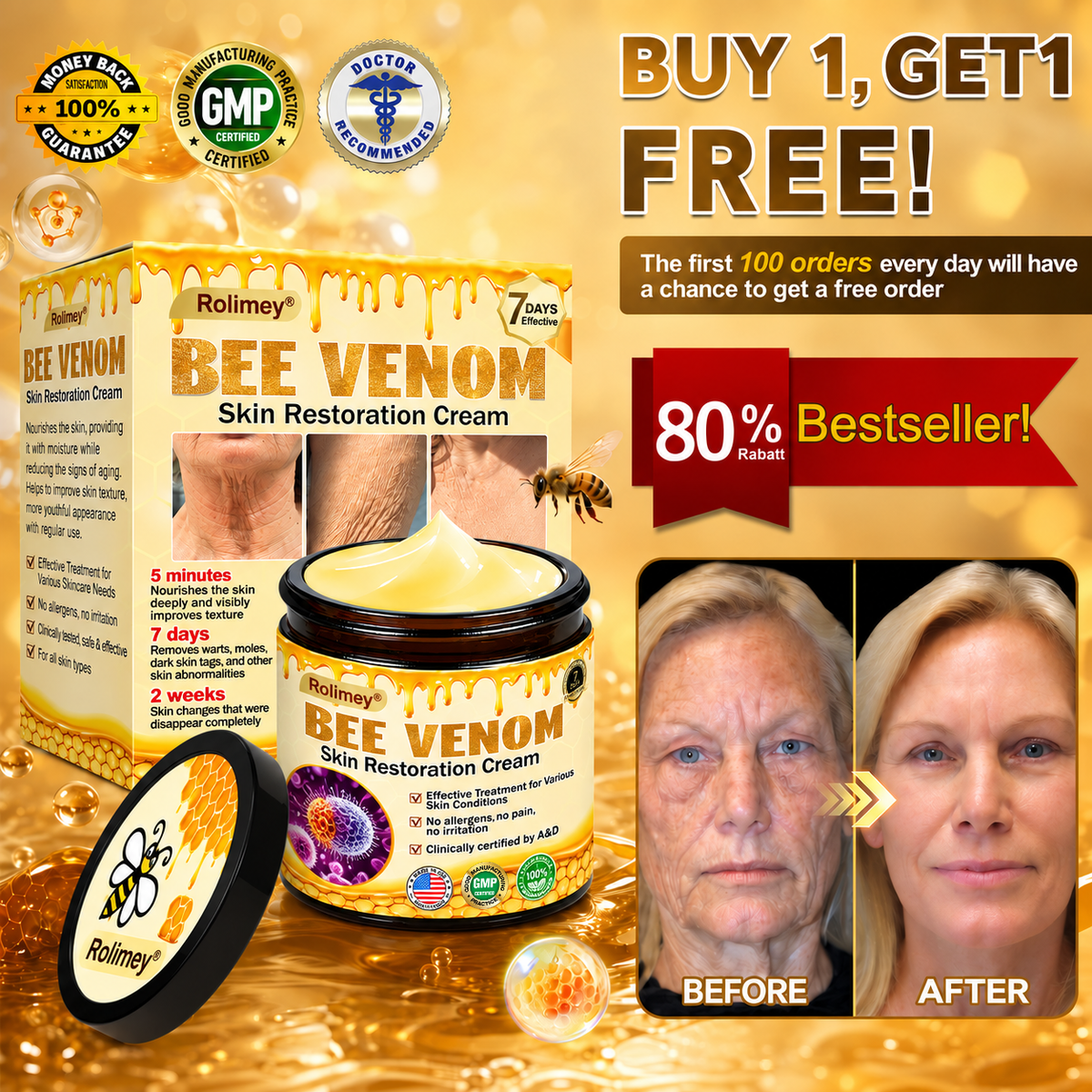 Enjoy 30% OFF for adding the second one🍯