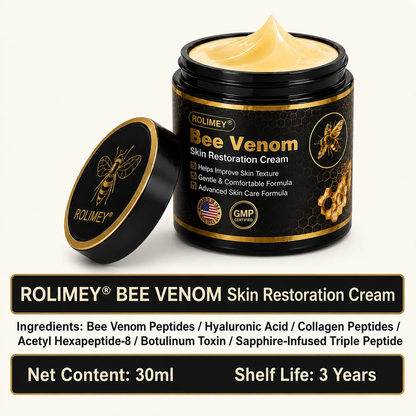🧩Rolimey® Bee venom Pro Comprehensive Cream —Tightening for Skin Types 🔥