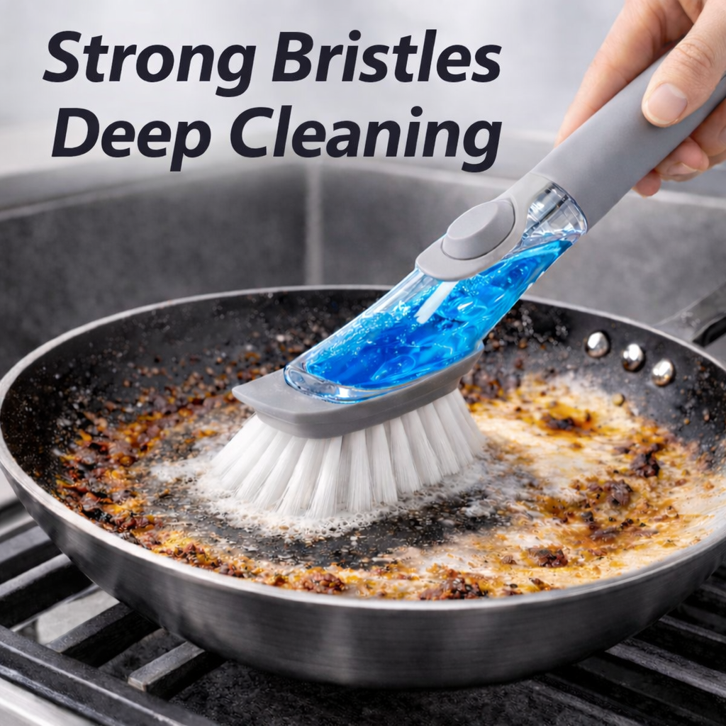 Soap Dispensing Dish Brush