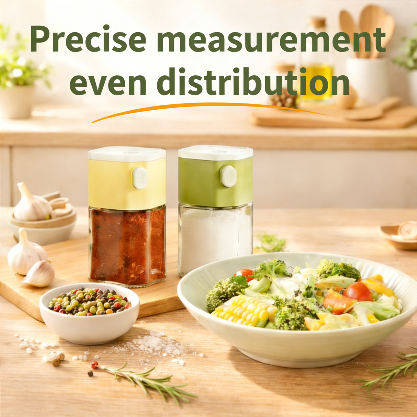 ❤️Make everyday life a little lighter, and happiness a little greater❤️|Sarivoa® Dual-Mode Precision Salt Dispenser Bottle