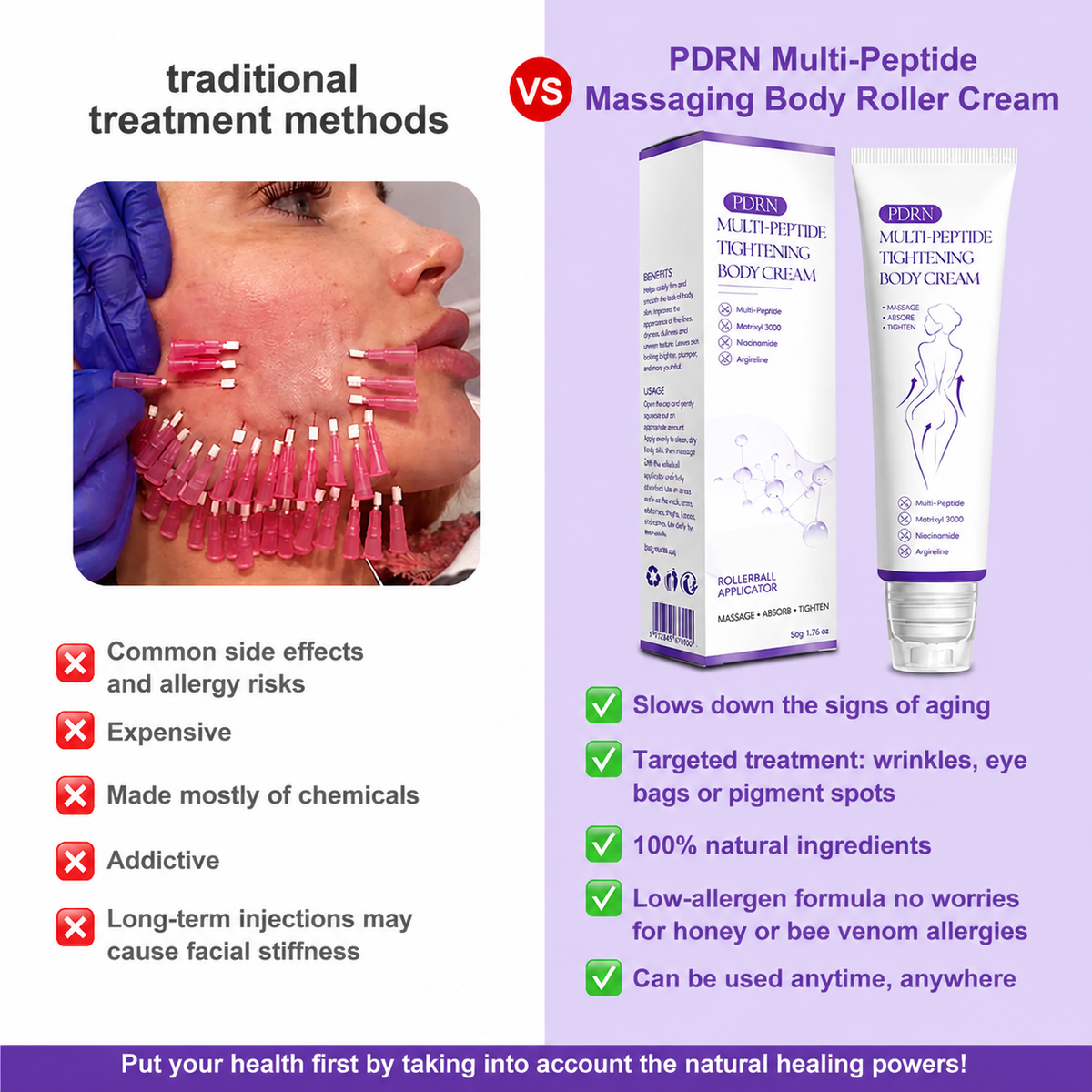 Trilumia®PDRN Multi-Peptide Firming Body Roller Cream™