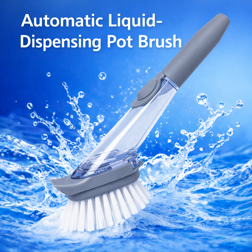 Soap Dispensing Dish Brush