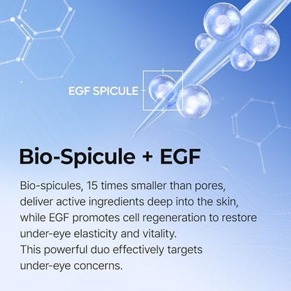 Dr.Melaxin Eyephalt Eyebag Cream for Puffiness, Dark Circles & Fine Lines, Wrinkle, EGF Anti-Aging Under Eye Moisturizer with Niacinamide&Ceramide 0.33 fl.oz.