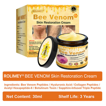 👨‍⚕️ 100,000+ Customers Trust Rolimey® | Bee Venom Pro Firming Cream — Firmer, Smoother, Younger-Looking Skin