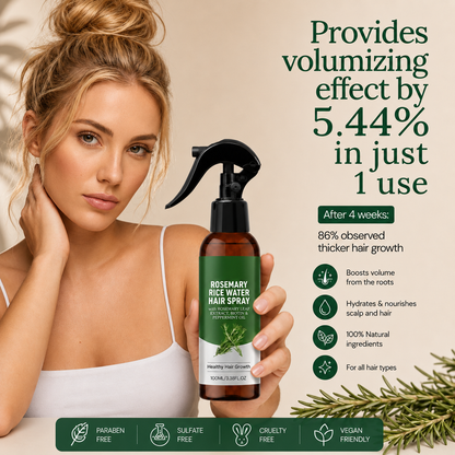 🔥Over 100,000 units sold - Rosemary Rice Water Hair Spray with Biotin and Aloe Vera Extract