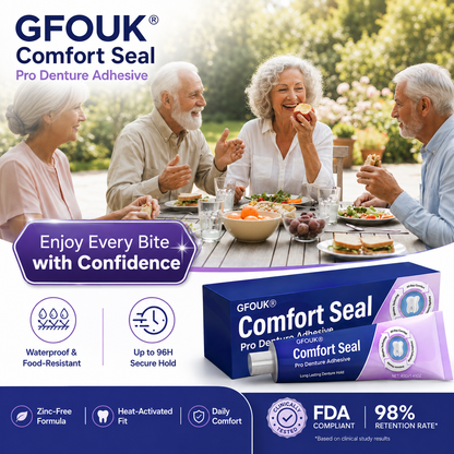 👩‍⚕️🏆 𝐎𝐟𝐟𝐢𝐜𝐢𝐚𝐥 𝐒𝐭𝐨𝐫𝐞 | GFOUK® Comfort Seal Pro Denture Adhesive