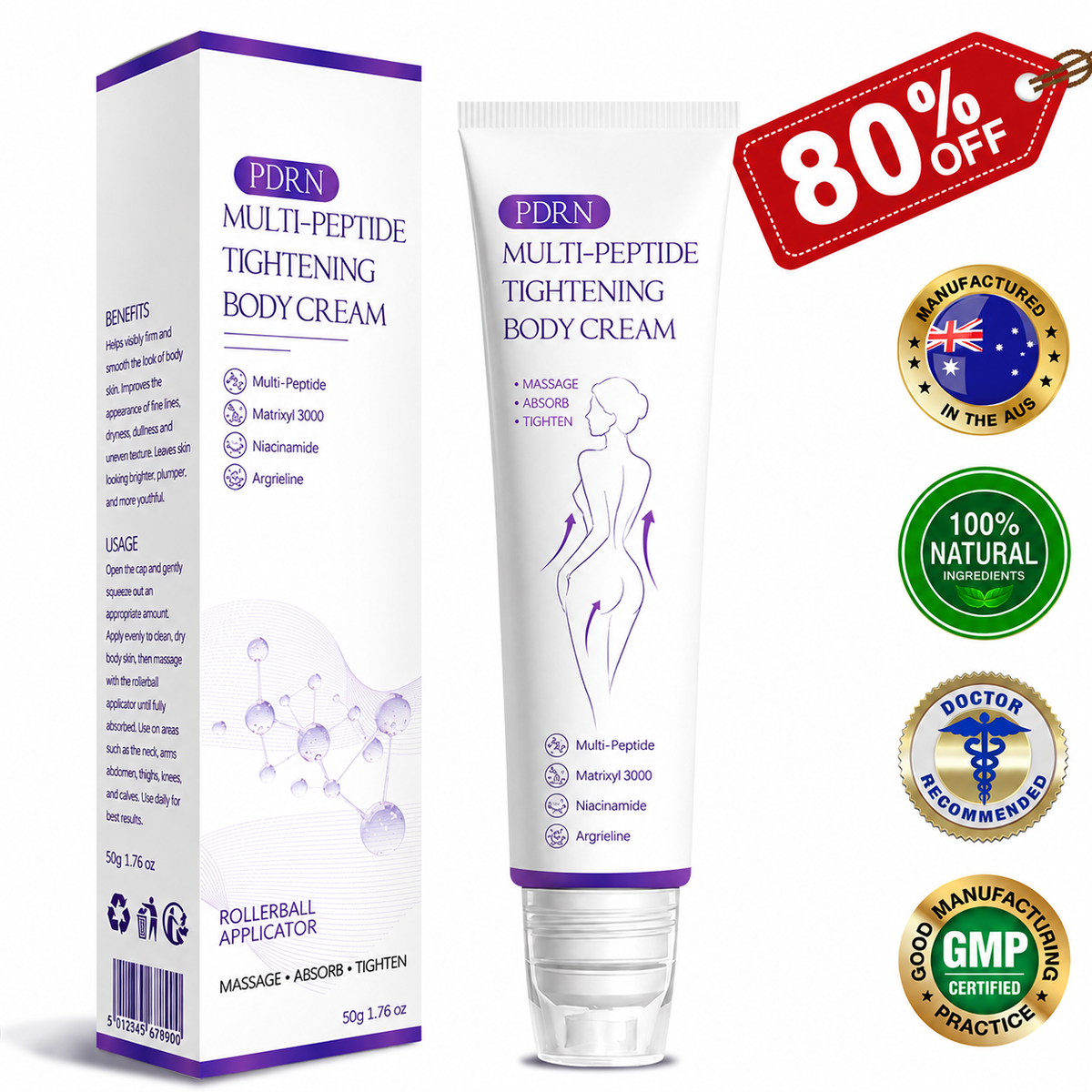 Trilumia®PDRN Multi-Peptide Firming Body Roller Cream™