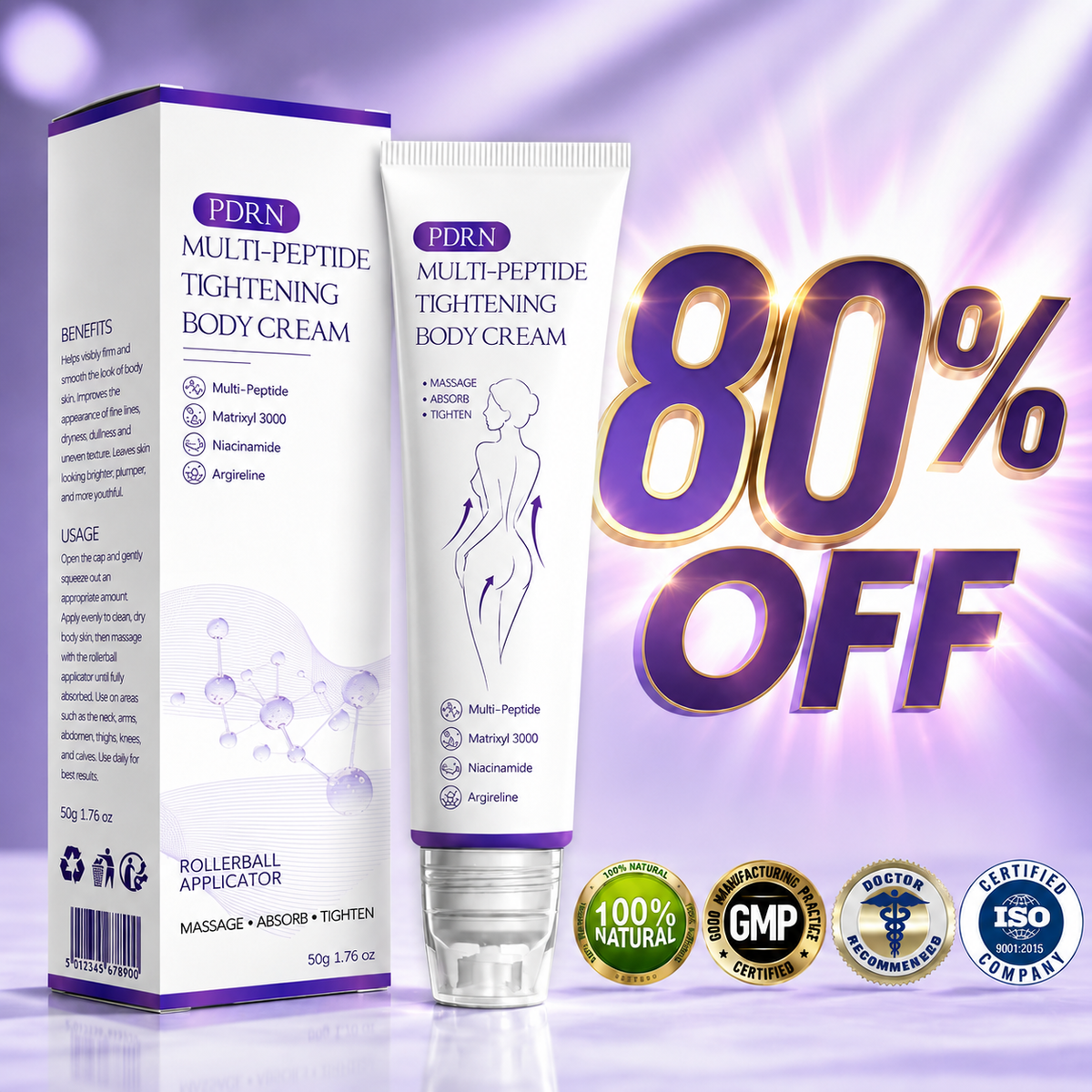 Trilumia®PDRN Multi-Peptide Firming Body Roller Cream™