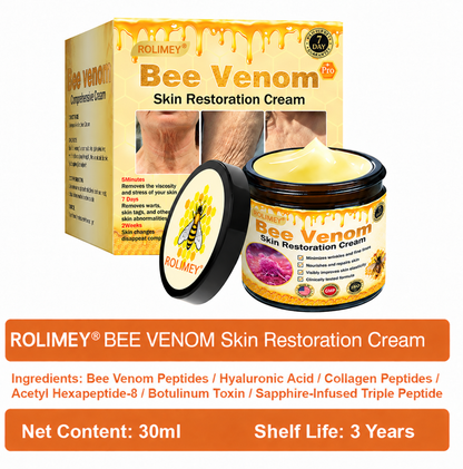 🌟Official Brand Shop丨🐝Rolimey® Bee venom Pro Comprehensive Cream—Tightening for Skin Types